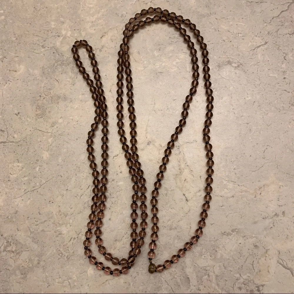 4/$15 bead purple chain
